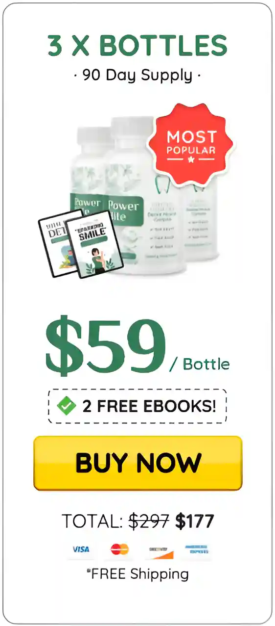 PowerBite 3 bottle pricing